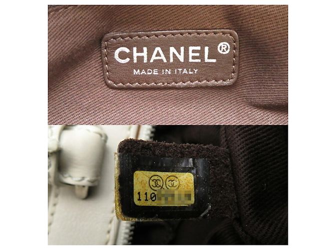 Bowling di Chanel Bianco - vista 6