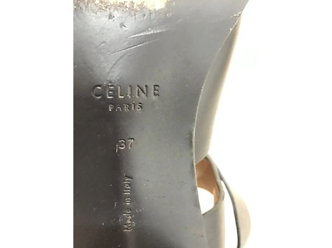 Céline Sandali CELINE T.EU 37 Pelle Nero - vista 5