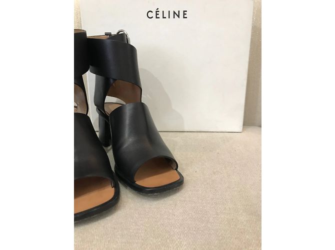 Céline Sandali CELINE T.EU 37 Pelle Nero - vista 7