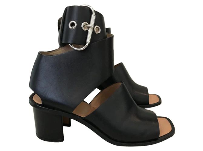Céline Sandali CELINE T.EU 37 Pelle Nero - vista 8
