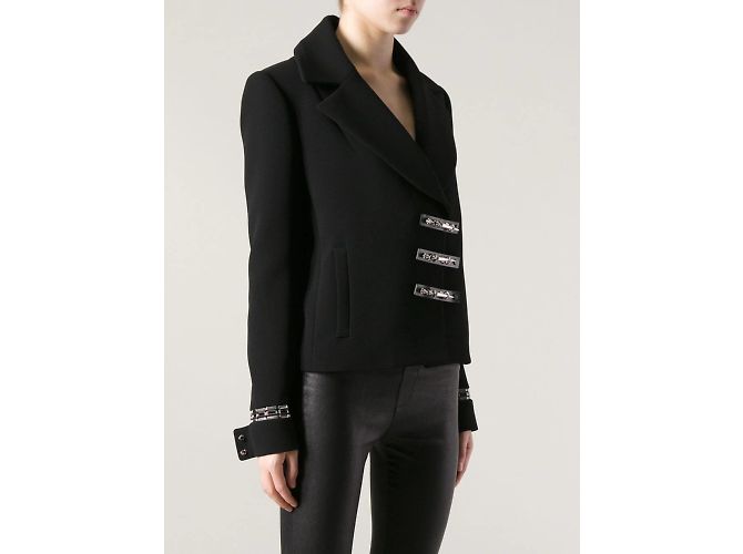 ANTHONY VACCARELLO Jacken T.FR 36 Polyester Schwarz - Ansicht 2