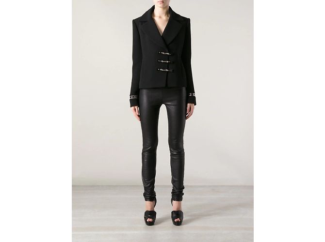 ANTHONY VACCARELLO Jacken T.FR 36 Polyester Schwarz - Ansicht 8