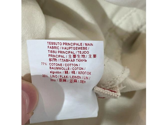 Pantalones MARNI T.IT 40 Algodón Crudo - vista 6