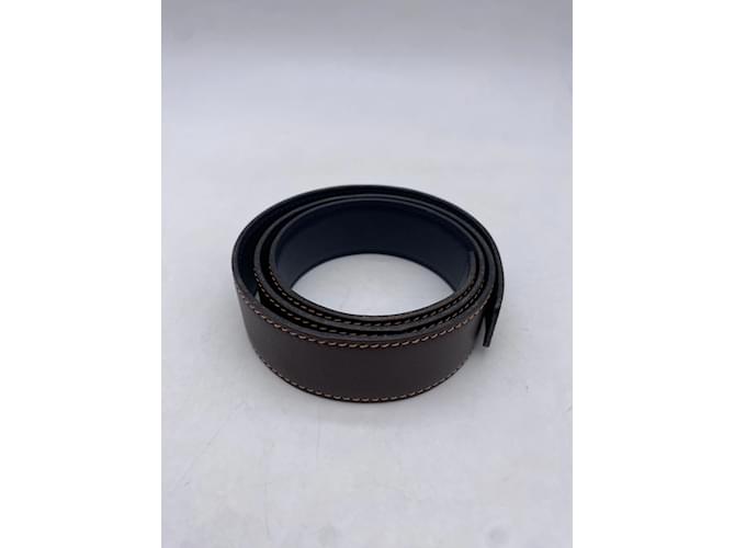 Hermès Gürtel T.cm 70 Leder Braun - Ansicht 2