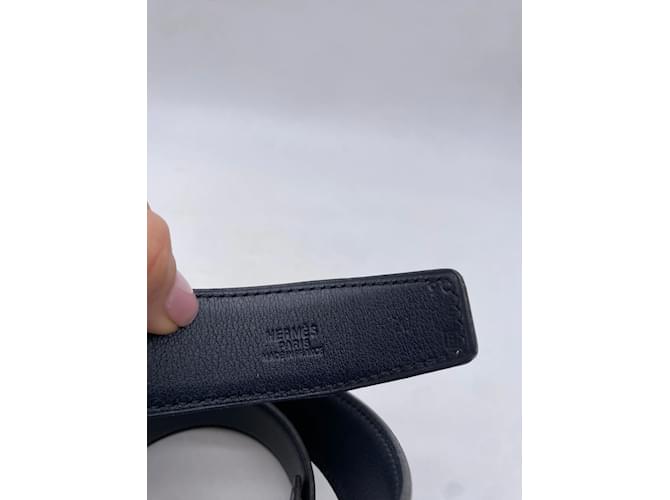 Hermès Gürtel T.cm 70 Leder Braun - Ansicht 3
