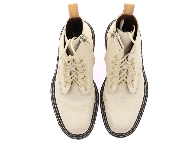 Botines Proenza Schouler T.EU 40 Cuero Blanco - vista 2