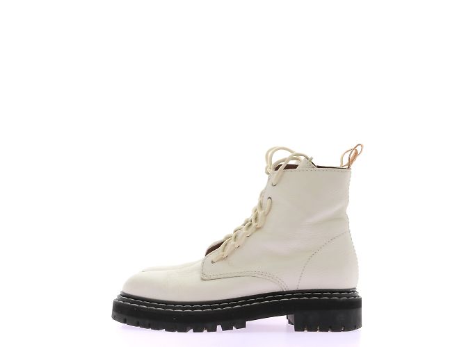 Botines Proenza Schouler T.EU 40 Cuero Blanco - vista 5
