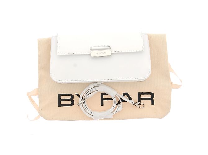 By Far borse T. Pelle Bianco - vista 7