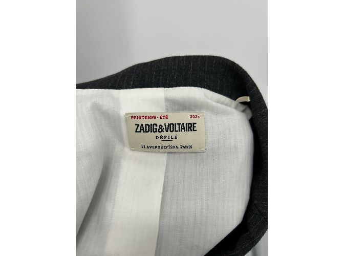 Zadig & Voltaire Jacken T.UK - US 38 Polyester Grau - Ansicht 3