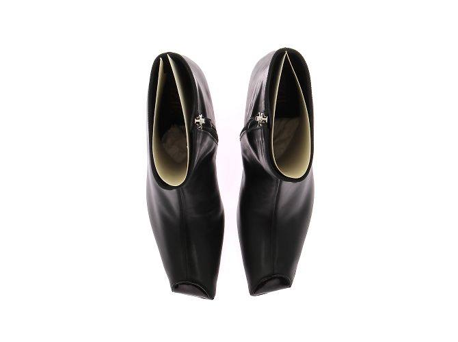 Autre Marque Botines No Firmadas T.EU 36 Cuero Negro - vista 6