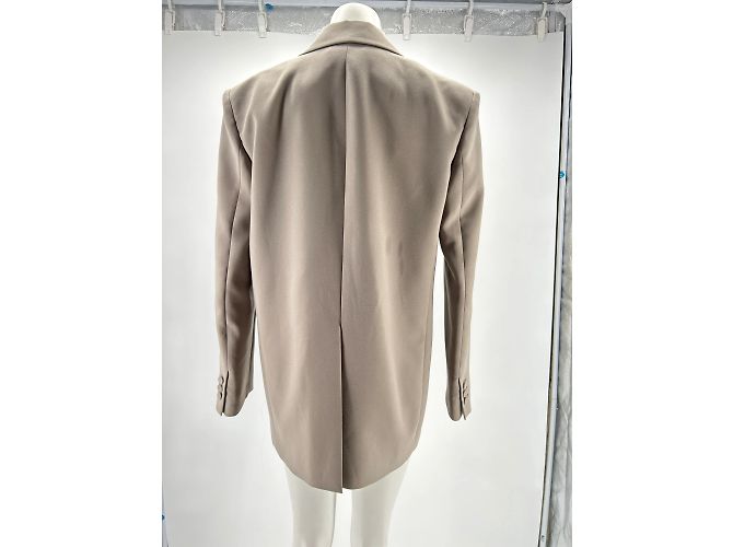 Autre Marque Die Andamane-Jacken T.FR 38 Polyester Grau - Ansicht 3