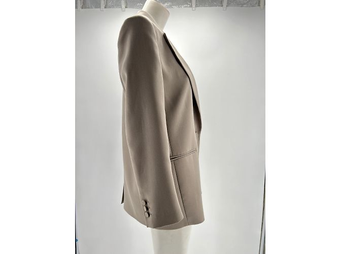 Autre Marque Die Andamane-Jacken T.FR 38 Polyester Grau - Ansicht 4