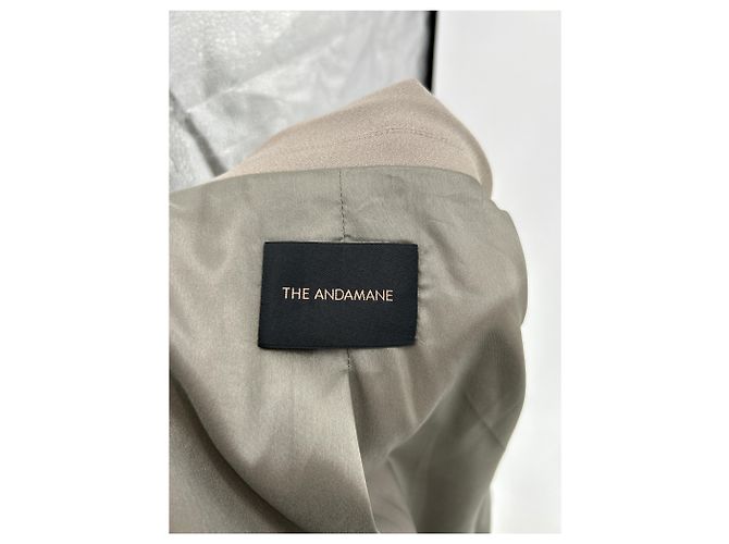 Autre Marque Die Andamane-Jacken T.FR 38 Polyester Grau - Ansicht 5
