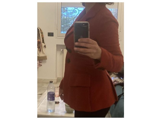Vintage Karl Lagerfeld Jacke Rot - Ansicht 4