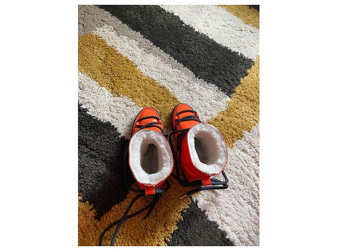 Botas Inuikii Naranja Charol - vista 10