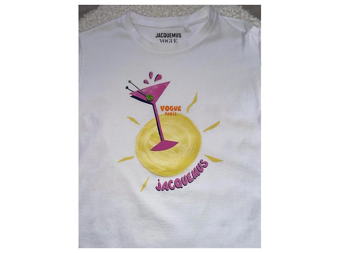 Camiseta Jacquemus X Vogue Talla S Blanco - vista 5