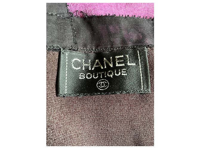 Completo Gonna e Top Chanel Pizzo Nero Monogramma - vista 12