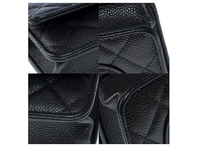 Sac CHANEL Wallet on Chain en Cuir Noir - 101617 - vue 13