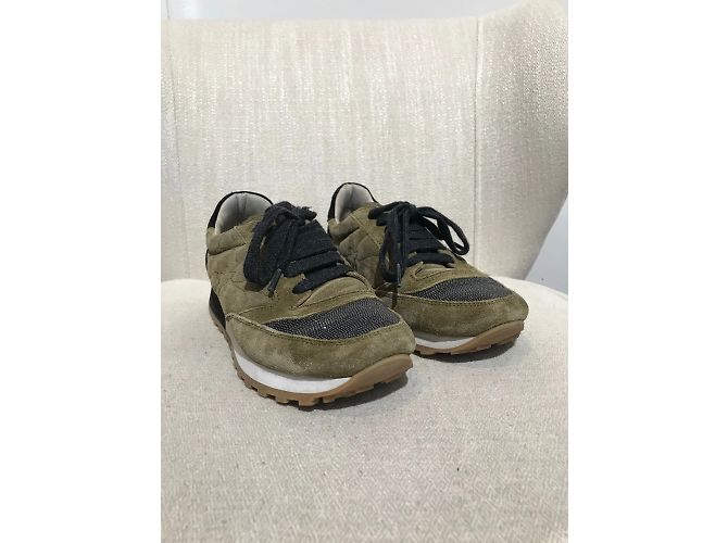 BRUNELLO CUCINELLI Sneakers T.EU 35.5 aus Wildleder - view 3