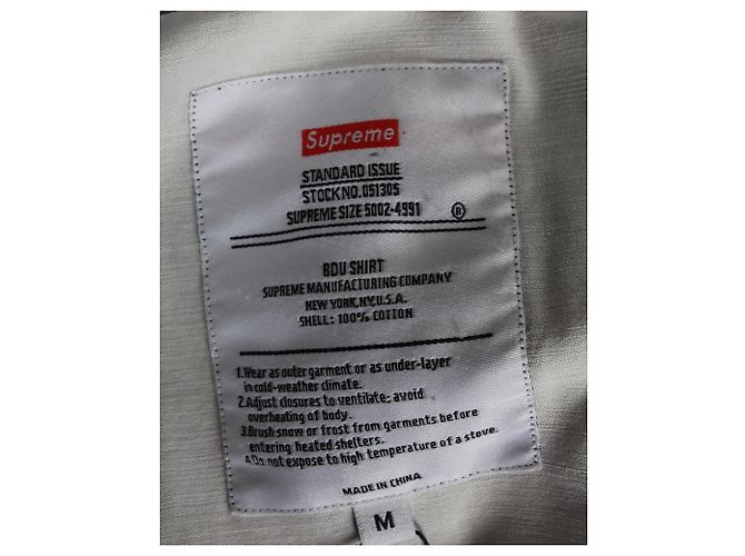 Supreme Sunset Memorial Service Camo Jacket in Multicolor Cotton - view 3