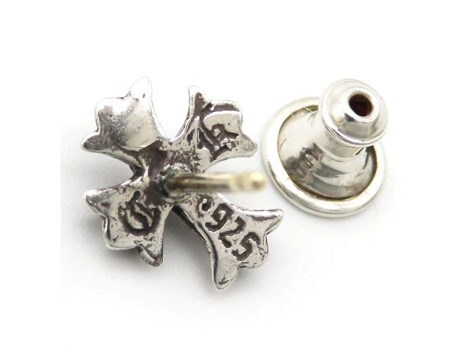 Chrome Hearts Pendiente de cruz de plata 0.0 - vista 3