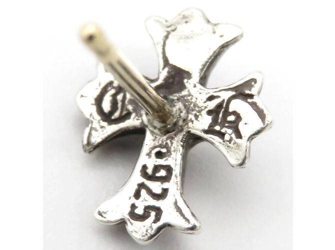 Chrome Hearts Pendiente de cruz de plata 0.0 - vista 4