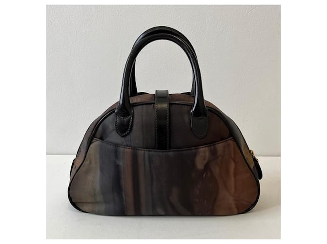 Saddle Bauletto da sella Dior Nero Multicolore Bronzo - vista 3