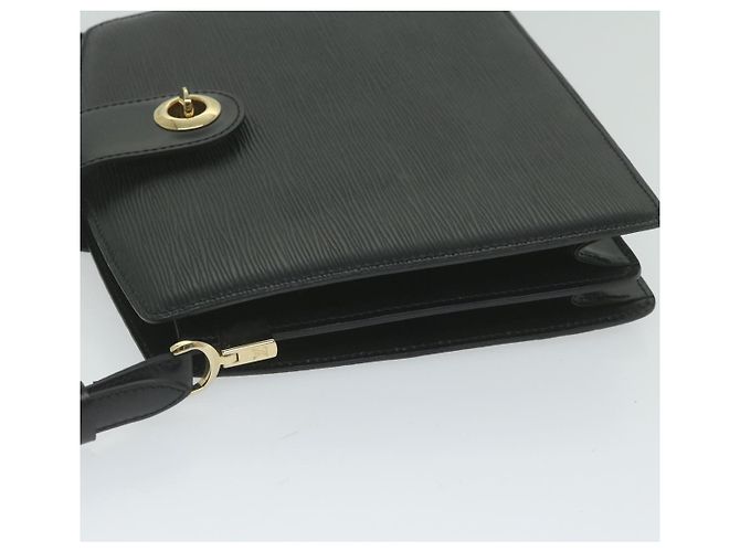 LOUIS VUITTON Borsa a spalla Epi Capuchin Nera M52342 LV Auth ep2696 Nero - vista 4