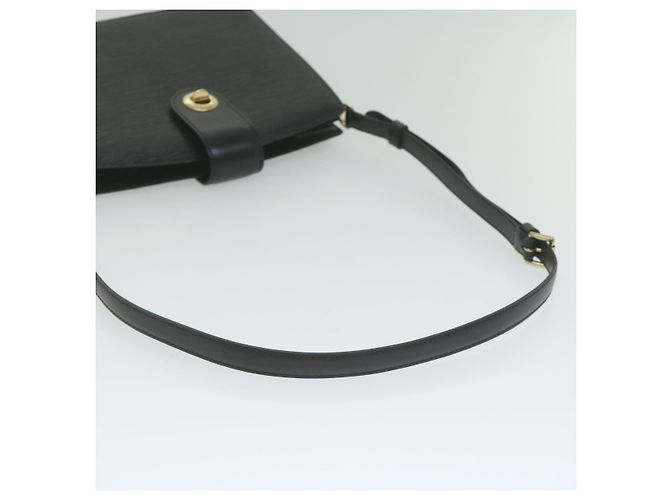 LOUIS VUITTON Borsa a spalla Epi Capuchin Nera M52342 LV Auth ep2696 Nero - vista 7