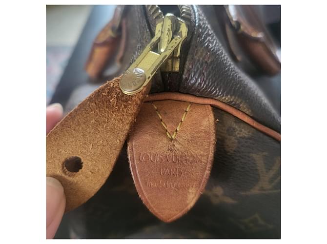 Louis Vuitton Speedy 30 Marrone - vista 2