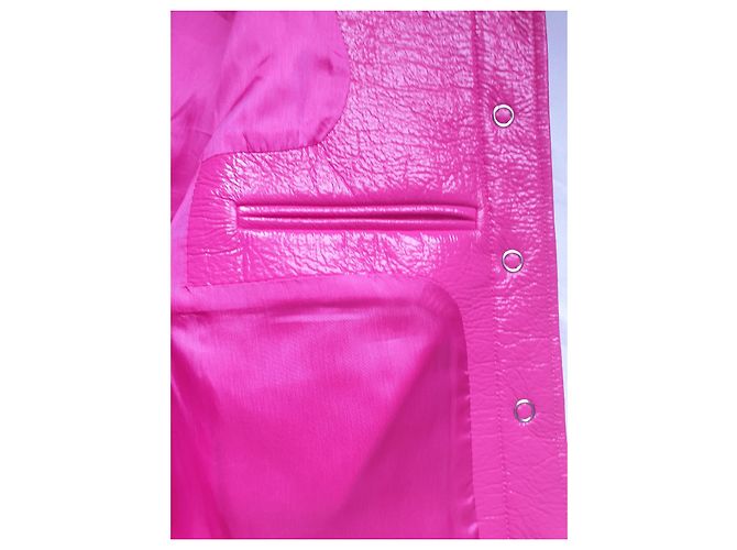 Courreges ikonische Windjacke Fuschia - Ansicht 4