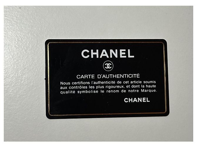 Pochette Chanel Matelassé in pelle nera Nero - vista 4