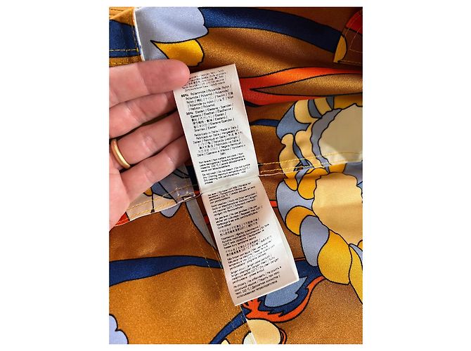 Fendi Oversized Printed Cotton Coat Multicolor Floral Multiple colors - view 5