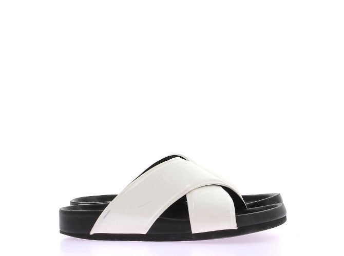 Céline Mule e zoccoli Celine T.EU 37 Pelle Bianco - vista 7