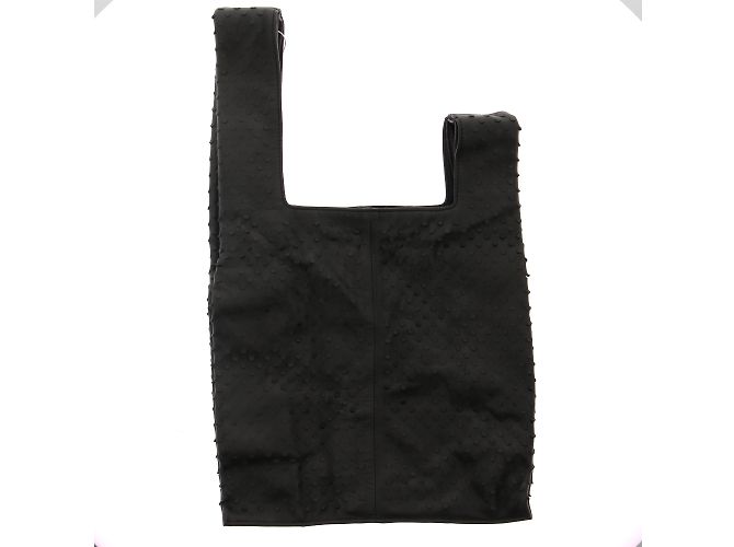 Mcq Bolsas T. Couro Preto - vista 2