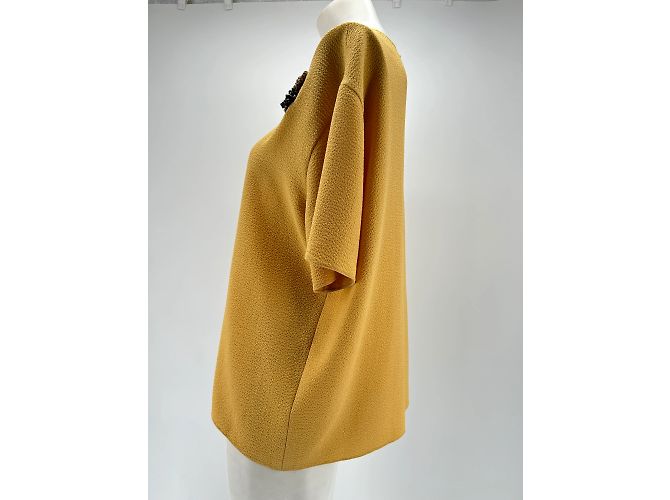 Rochas Strickwaren T.International S Baumwolle Gelb - Ansicht 2