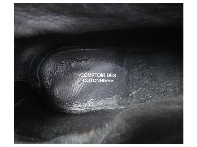 Comptoir Des Cotonniers botas Robert Clergerie 38 Negro - vista 2