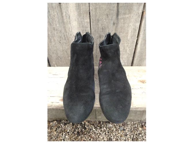 Comptoir Des Cotonniers botas Robert Clergerie 38 Negro - vista 5