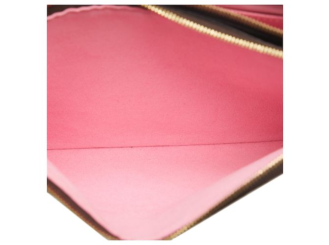 Pochette con zip foderata con monogramma marrone Louis Vuitton Illustre Vivienne Shanghai - vista 5