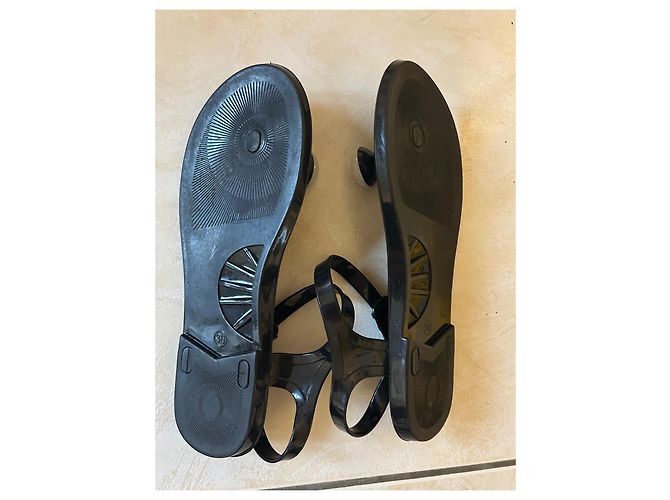 Chanel Infradito Nere Taglia 36 Nero - vista 2