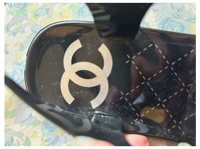 Chanel Infradito Nere Taglia 36 Nero - vista 3