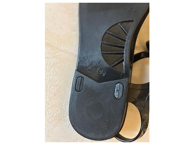 Chanel Infradito Nere Taglia 36 Nero - vista 8