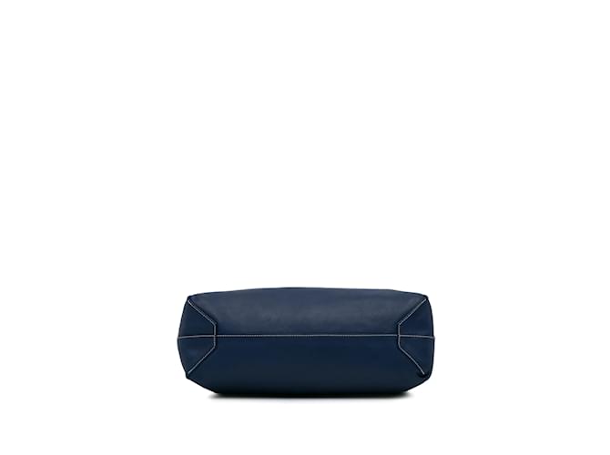 Double sens Hermès Blu Hermes foderato Sens 36 Tote bag - vista 4
