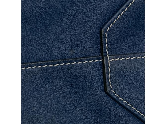 Double sens Hermès Blu Hermes foderato Sens 36 Tote bag - vista 7
