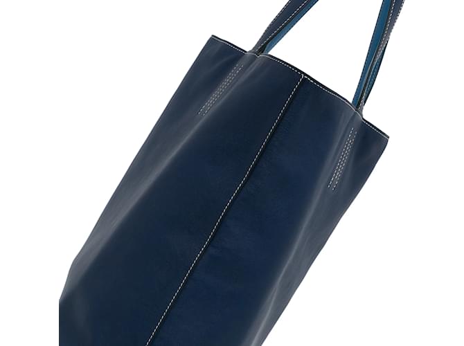 Double sens Hermès Blu Hermes foderato Sens 36 Tote bag - vista 9