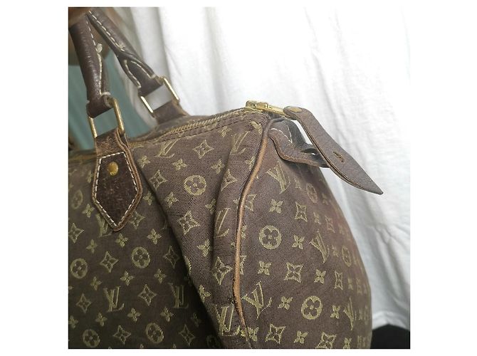 Bolsa Louis Vuitton Speedy Multicor de Tecido - vista 3