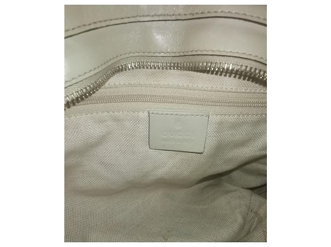 Borsa a tracolla Gucci Monogramma Beige in Tela - vista 9