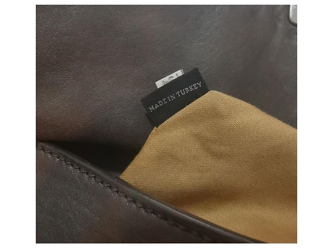 Borsa da viaggio Miu Miu in pelle con borchie grigia Grigio - vista 6