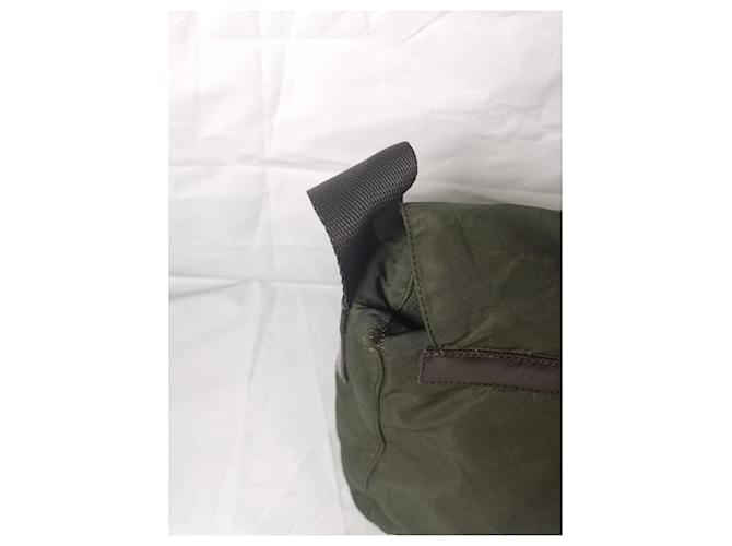 Borsa Prada Verde chiaro in tessuto - vista 6