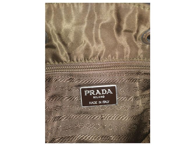 Borsa a tracolla in pelle Prada Multicolore - vista 10